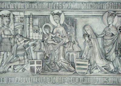 Tablica erekcyjna kościoła pw. św. Zygmunta w Siennie