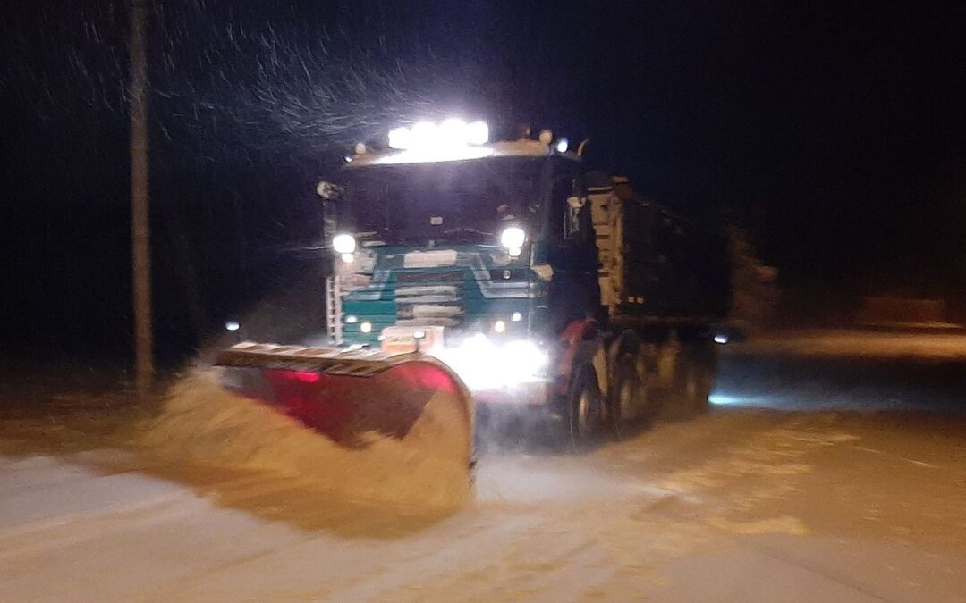 Zimowe utrzymanie dróg na terenie powiatu radomskiego 