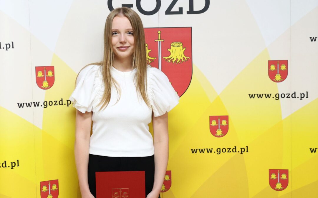Najlepsza uczennica w gminie Gózd