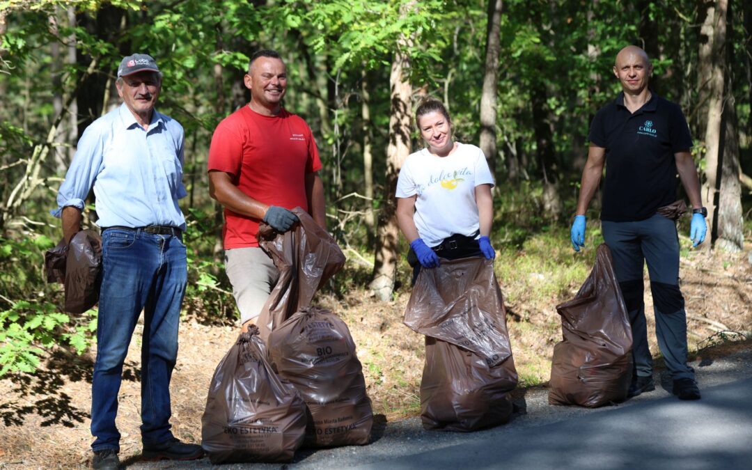 Mieszkańcy gminy Gózd sprzątali swoją małą ojczyznę